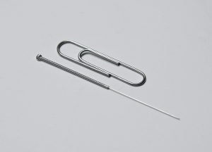 Acupuncture Needle with Paperclip