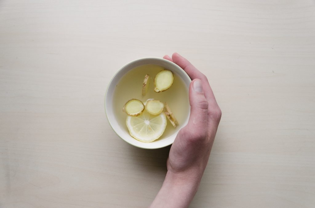 Cup of ginger tea amy help Damp