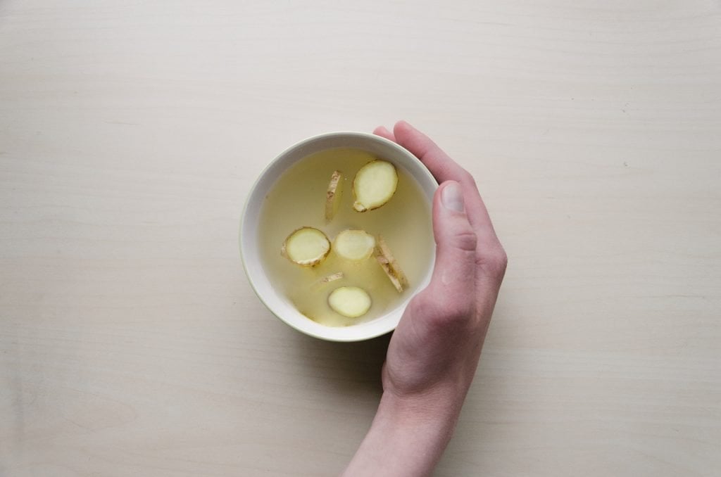 Ginger tea mug: a great antidote to foods that are too cold for you