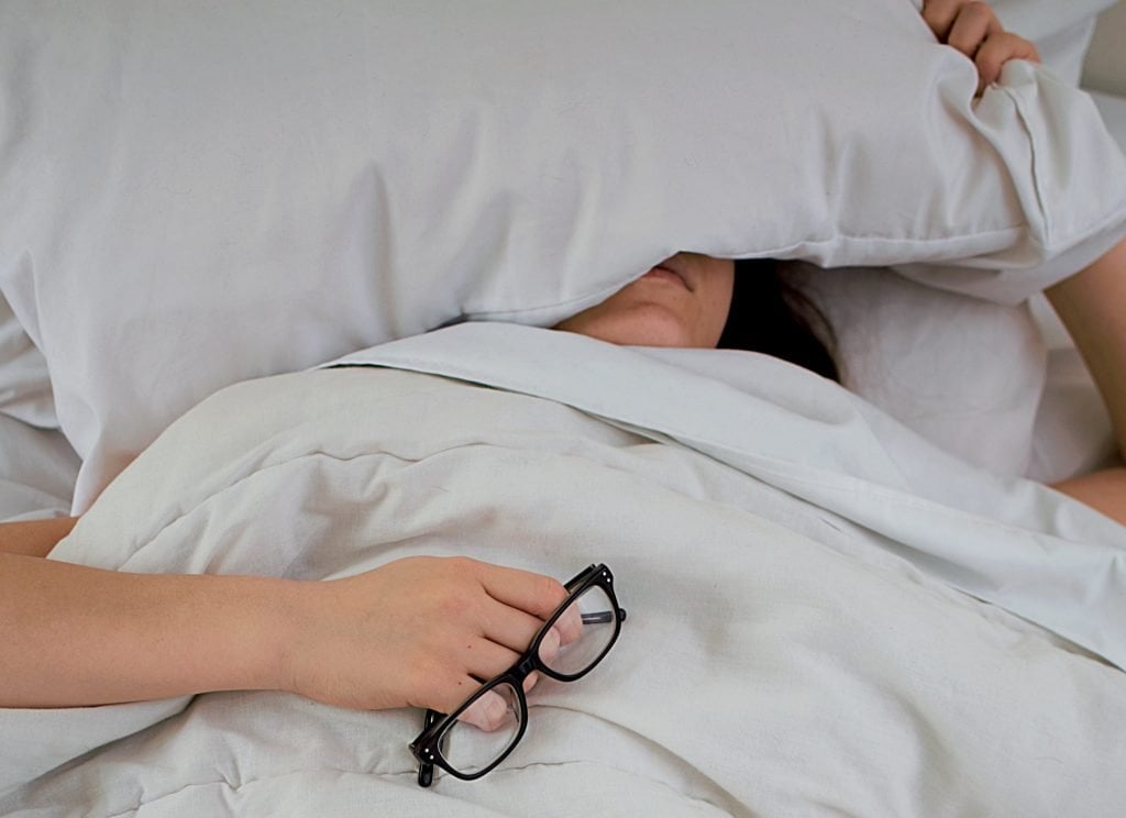Lack of Sleep is one of the causes of empty yin