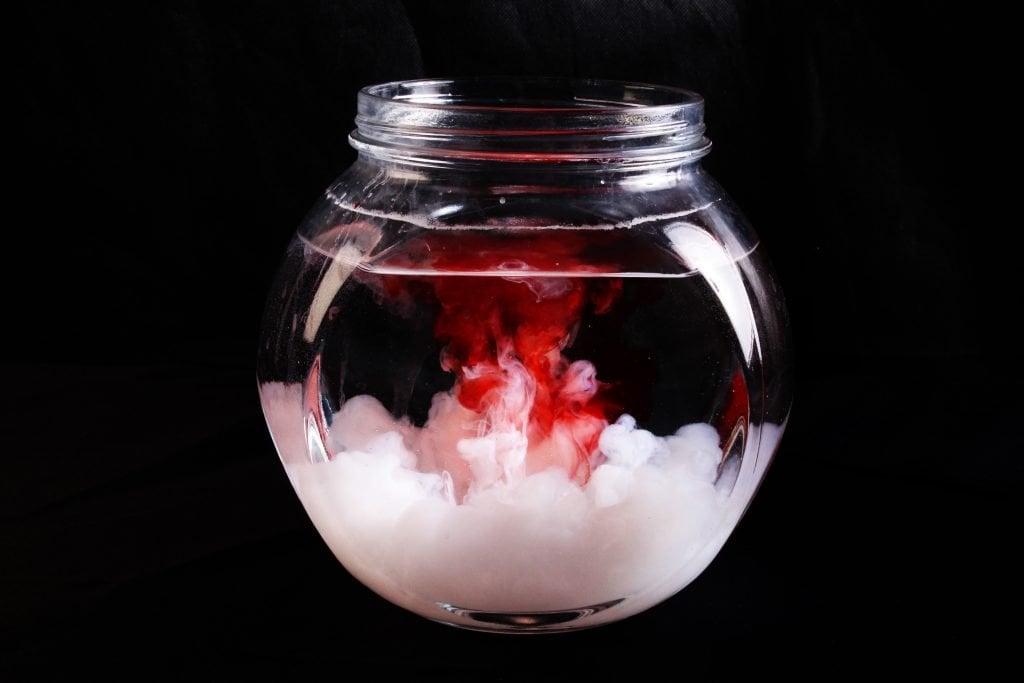 Liquids combining
