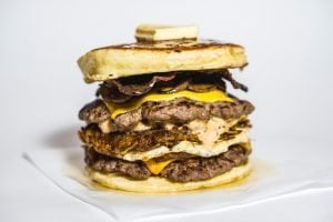 Greasy fatty food produces Liver Damp Heat