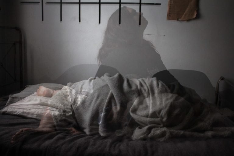 Woman with Insomnia
