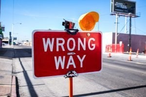Wrong Way, like Counterflow