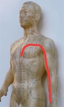 Pericardium luo channel pathway