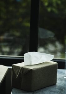 Tissues for Lung Phlegm Fluids and Cough