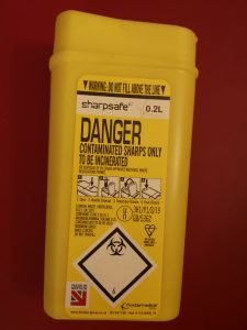 FAQ re needle disposal
