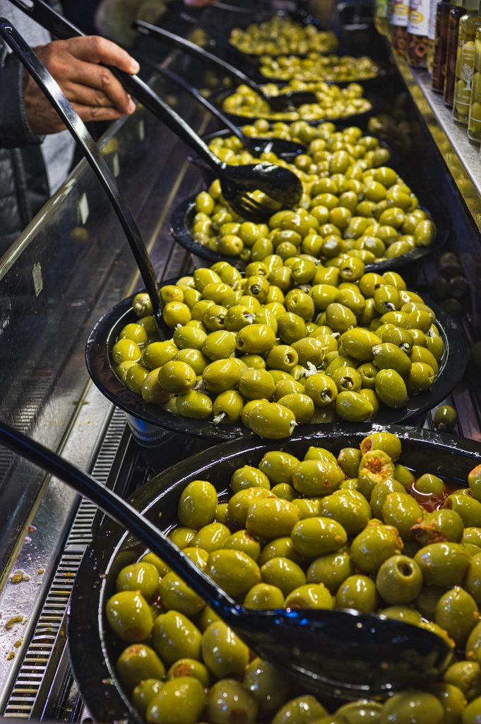 Olives have a bitter taste
