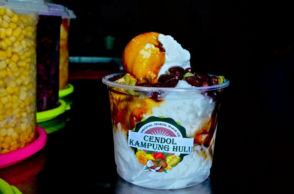 Cendol Kampun Hulu cup: not a good food for most covid 19 problems!