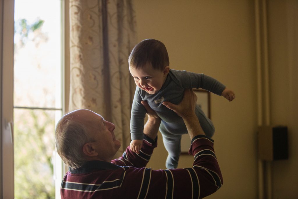 Grand-parent grand-child relationship in the 5 Elements