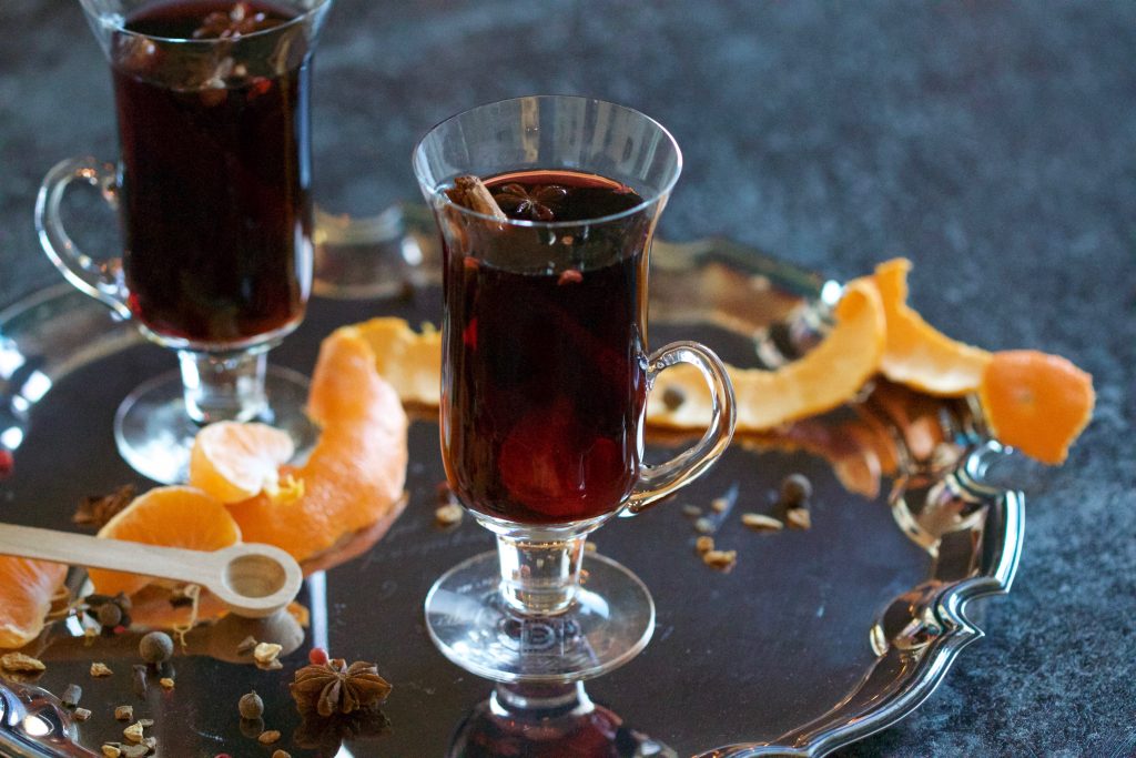 mulled wine, gluhwein