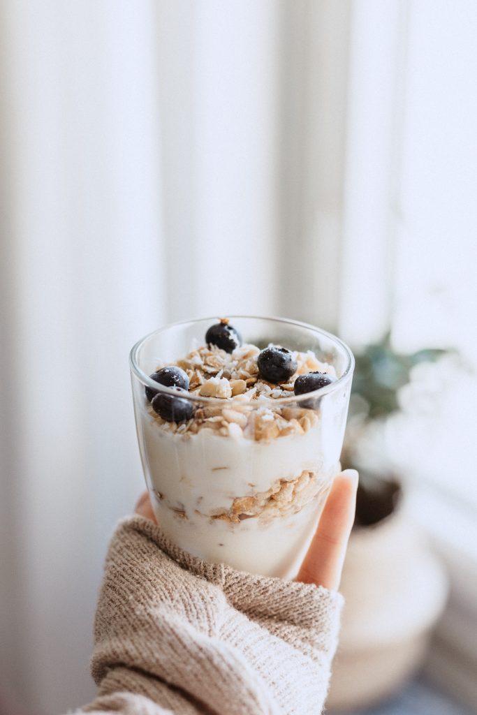 kefir/yogurt dish
