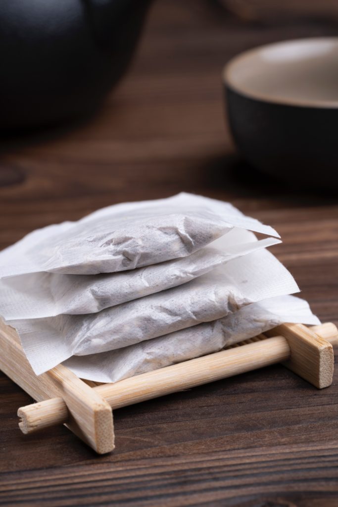 Soothing compresses for eye bags.