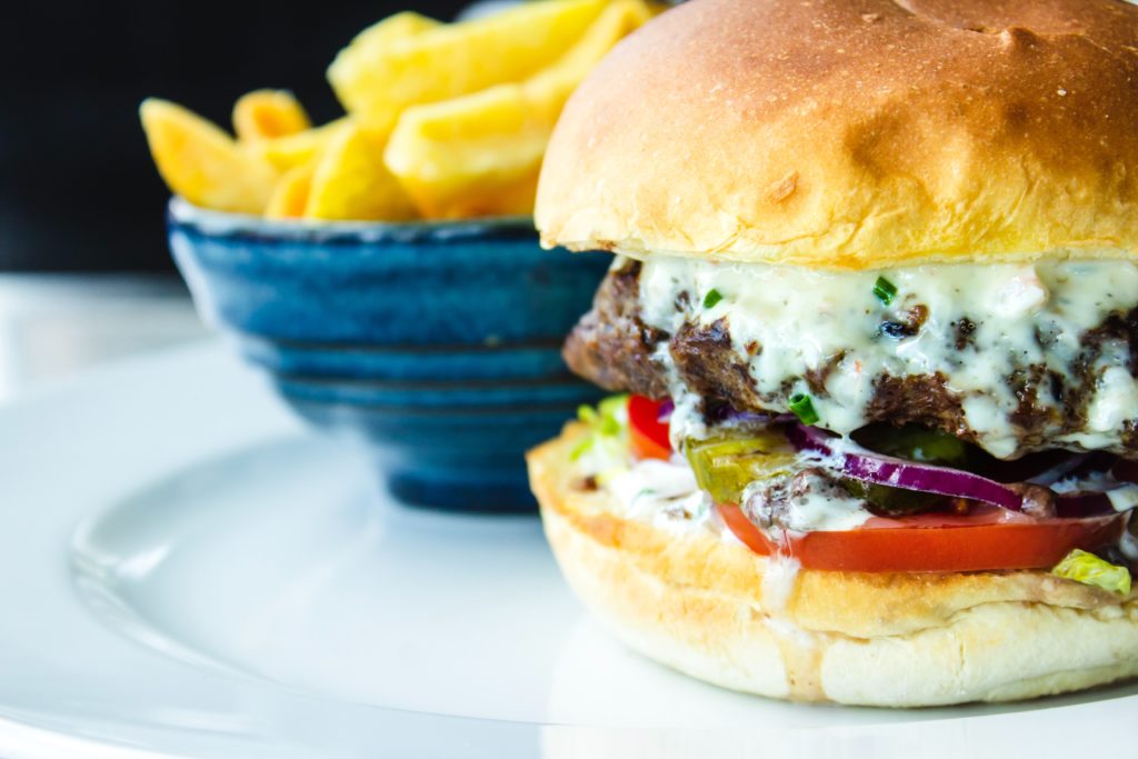 burger and fries: too many lead to Heart Fire