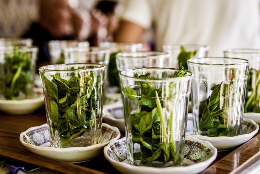 Cold foods include peppermint though some people find it's warming.
