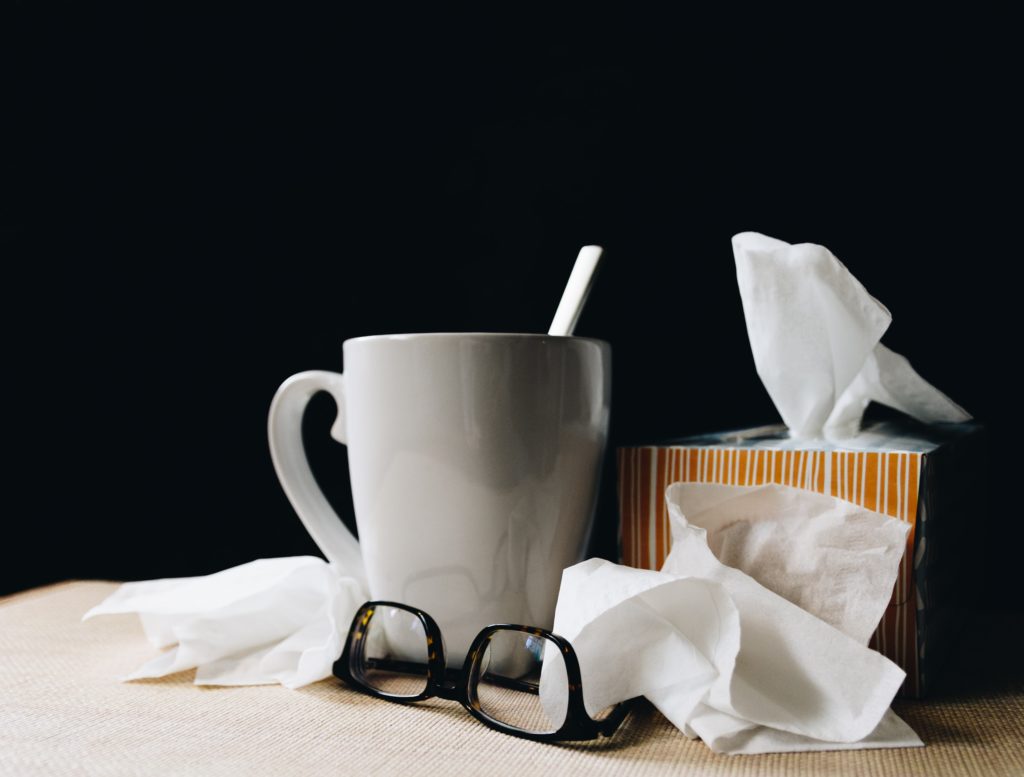 Hot foods when you're sick?