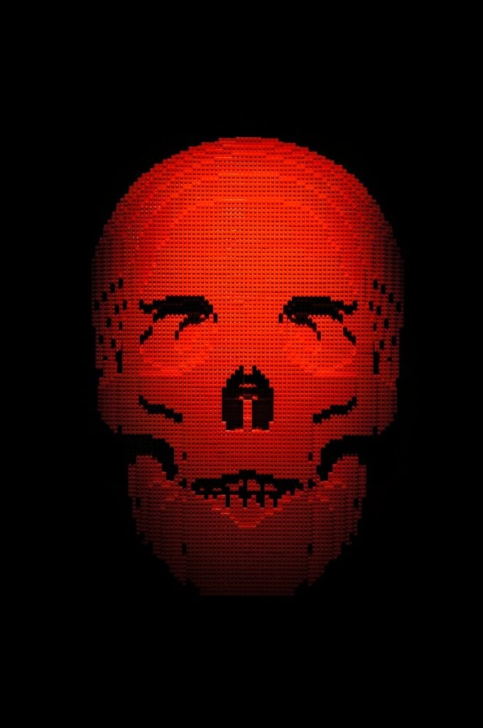 red and black face illustration. bladder 67 helps clear excess yang in the head.