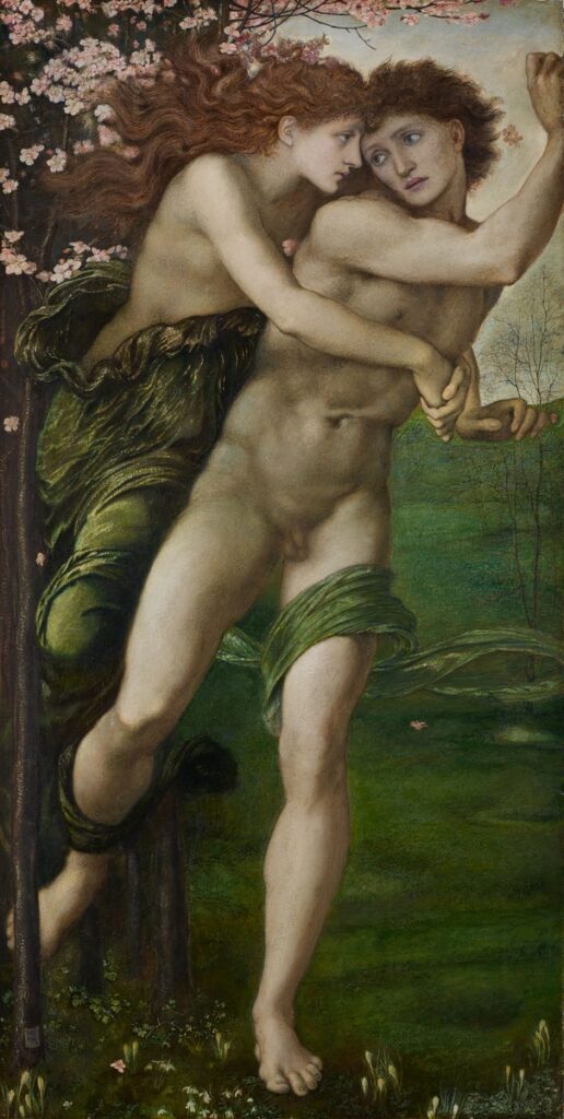 painting of couple