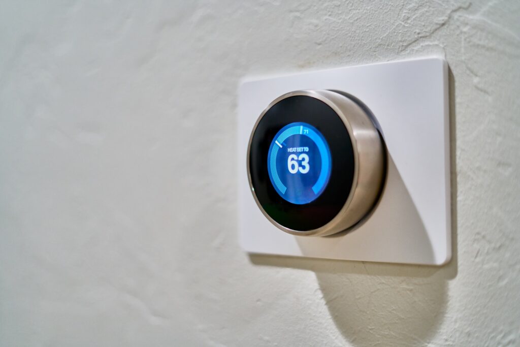 Reduce thermostat to improve skin dryness