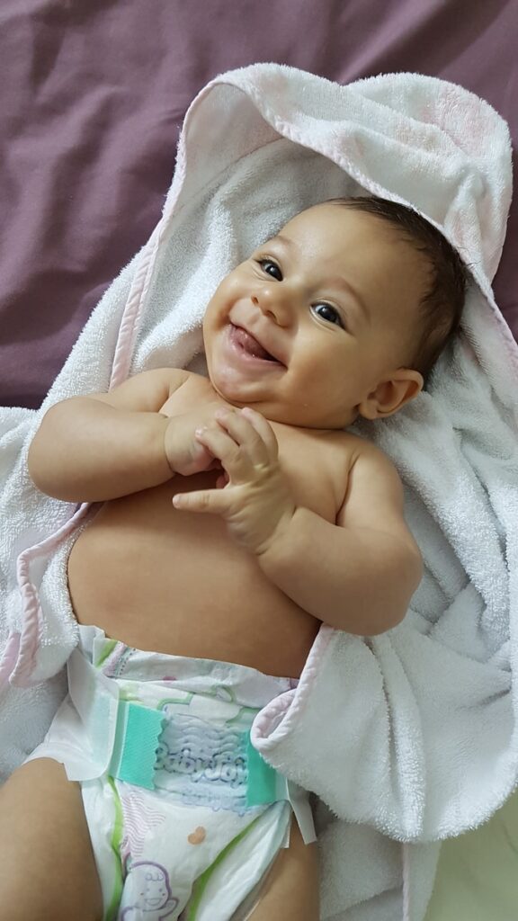 the right treatment makes baby happy!