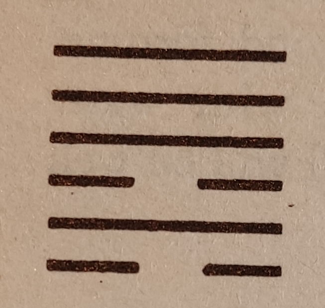 Hexagram 6 helps us understand the forces at work in conflict, War and Peace.